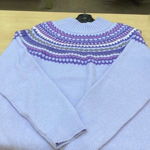 Northern Reflections knit sweater, size Large.